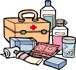 イラスト：防災用品