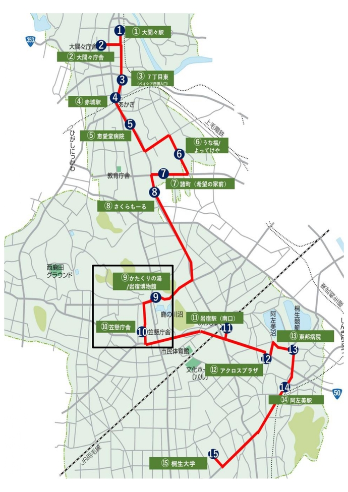 経路変更
