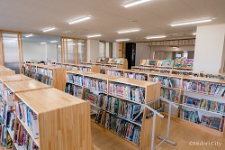 写真：図書室