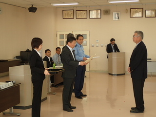 写真：平成30年度防犯功労者表彰