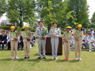 写真：第72回群馬県植樹祭2