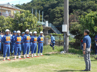 写真：群馬県消防ポンプ操法競技大会