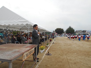 写真：あずま小・中学校合同運動会・大間々東小学校運動会
