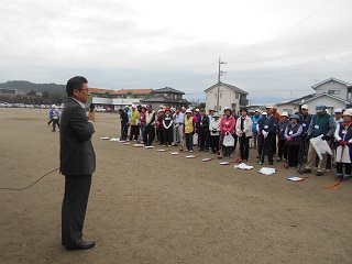 写真：みどり市G・G協会市長杯グランド・ゴルフ交流大会