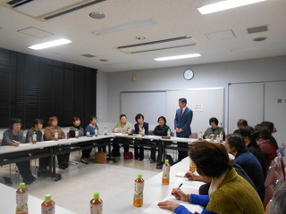 写真：市長と未来トーク（笠懸町婦人会）