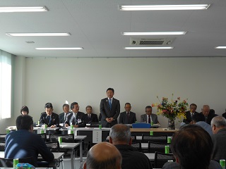 写真：阿左美沼土地改良区第1回臨時総会