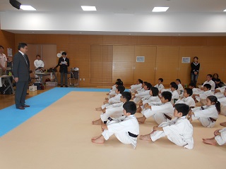 写真：第4回みどり市空手道大会