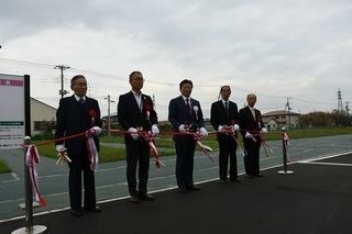 写真：諸町市民農園オープニング式典