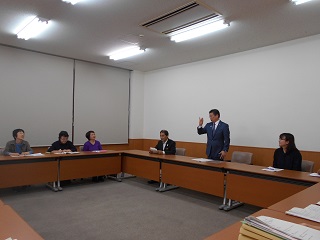 写真：市長と未来トーク（みどり市ろう者協会）