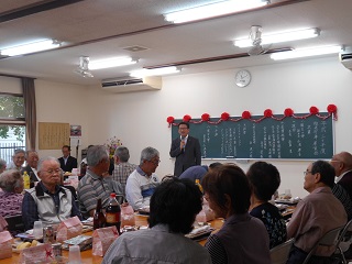 写真：笠懸第7区敬老行事
