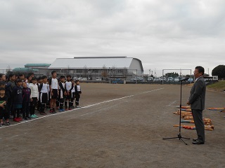 写真：みどり市スポーツ少年団交流交歓会