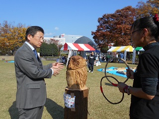 写真：第17回わたらせ森と木のまつり