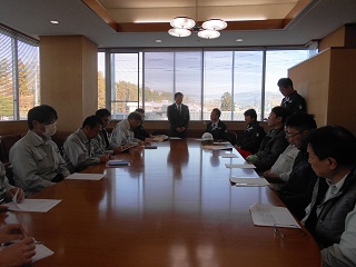 写真：みどり市建設安全協議会パトロール