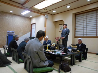写真：市長と未来トーク（東町区長・副区長）