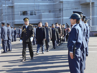 写真：桐生警察署初点検