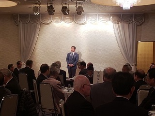 写真：みどり市区長会新年会