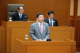 写真：施政方針演説