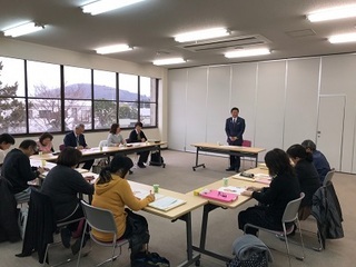 写真：市長と未来トーク（みどり市保育園連絡協議会）