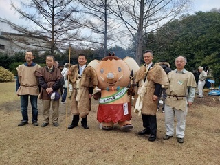 写真：岩宿ムラまつり開村式
