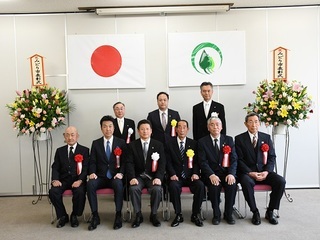写真：平成30年度みどり市表彰式