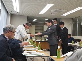 写真：みどり市東町農事支部長会議