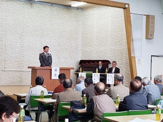 写真：みどり市老人クラブ連合会定期総会