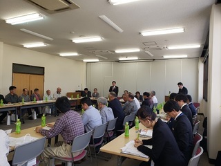 写真：みどり市笠懸町産業区正副区長会議