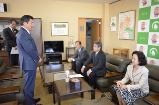 写真：みどり市民生委員児童委員委嘱状伝達式
