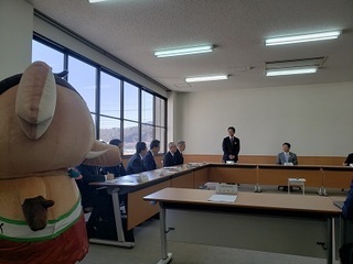 写真：部長会議