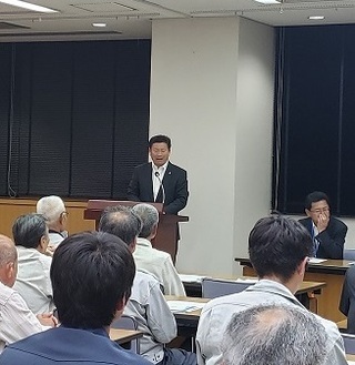 写真：みどり市鳥獣被害対策実施隊委嘱式並びに研修会