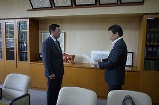 写真：みどり市民生委員推薦会委員委嘱式