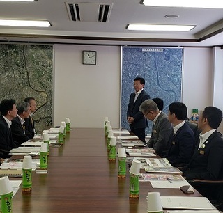 写真：八潮市訪問