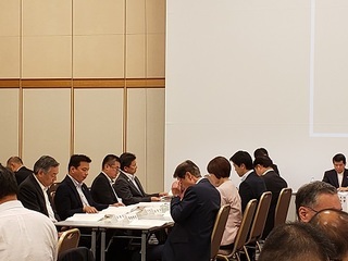 写真：全国手話言語市区長会総会