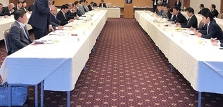 写真：群馬県選出国会議員との朝食会