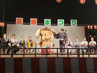 写真：第26回笠懸まつり