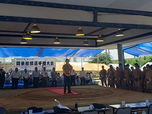 写真：第54回関東相撲選手権大会及び第22回関東小学生相撲優勝大会