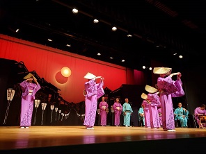 写真：おわら盆の風