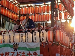 写真：桐生八木節まつり「八木節子ども大会」