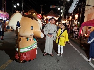 写真：群馬テレビインタビュー