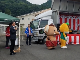 写真：特別養護老人ホームながめの郷秋祭り
