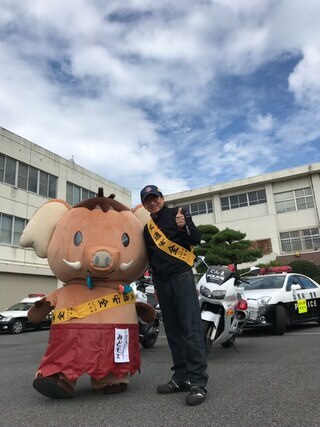 写真：みどり市交通安全二輪車パレード
