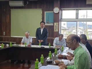 写真：大間々用水土地改良区理事会