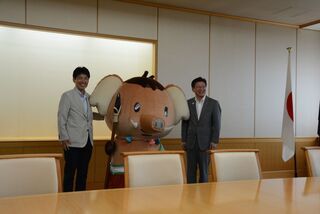 写真：群馬県知事等表敬訪問