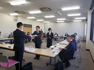 写真：令和元年度第1回みどり市環境審議会