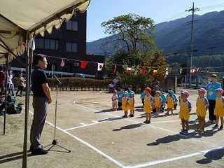 写真：市内保育園・幼稚園運動会