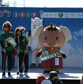 写真：ゆるキャラグランプリグランプリ（御礼）