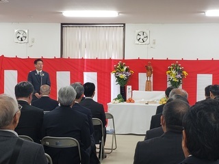 写真：岡上景能公顕彰祭式典