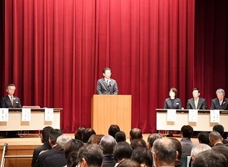 写真：みどり市民生委員児童委員退任式・委嘱状伝達式