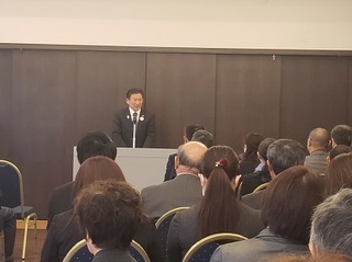 写真：東毛保育園連絡協議会・新年会