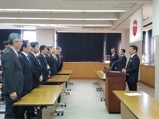 写真：市長年頭挨拶